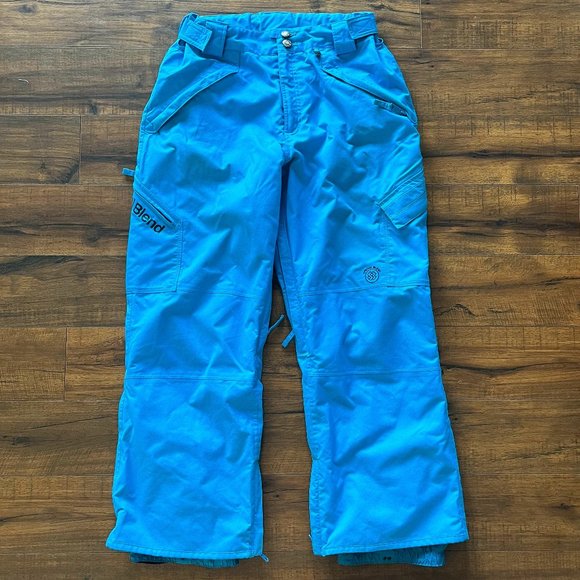 Special Blend Strike Insulated Snowboard Pants in Turquoise - Picture 1 of 7